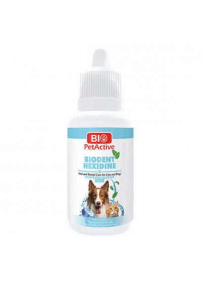 Biodent Hexidine Köpek Diş Bakımı Ağız Kokusu Giderici 50ml