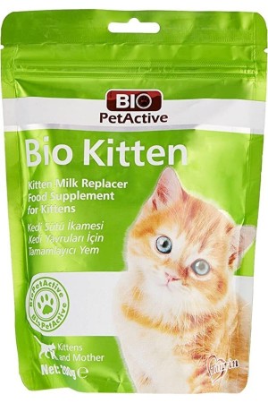 Bio Kitten Milk Powder 200 Gr Yavru Kedi Süt Tozu