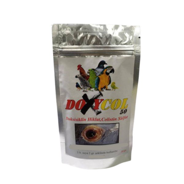 DOXYCOL 50 - Kanatlılarda göz yaşarmasına karşı toz ürün