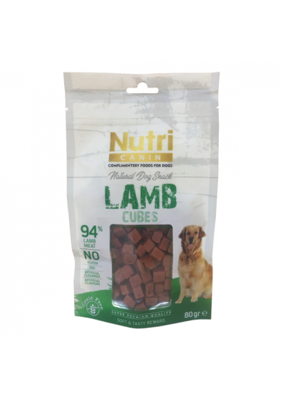Nutri Kuzulu Küp Tahılsız Köpek Ödül Maması 80 Gr