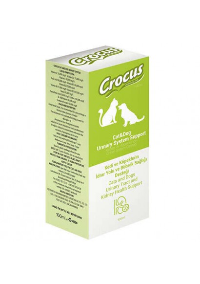 Crocus Kedi Köpek Üriner Sistem Destek 100ml