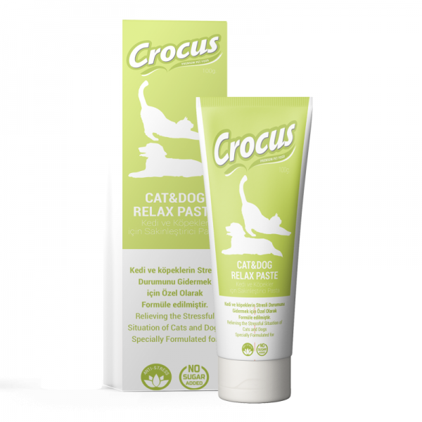 Crocus Kedi Köpek Relax Macun 100 g