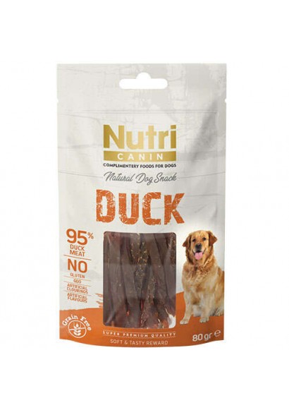 Nutri Tahılsız Ördekli Köpek Ödül Maması 80gr