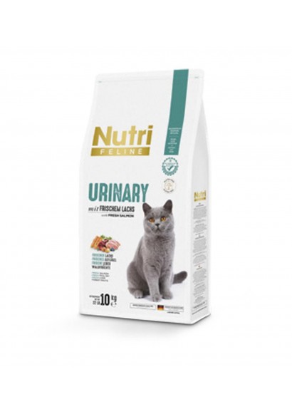 Nutri Urinary Somon Etli Yetişkin Kedi Maması 10 Kg - Böbrek ve İdrar Yolları Koruması
