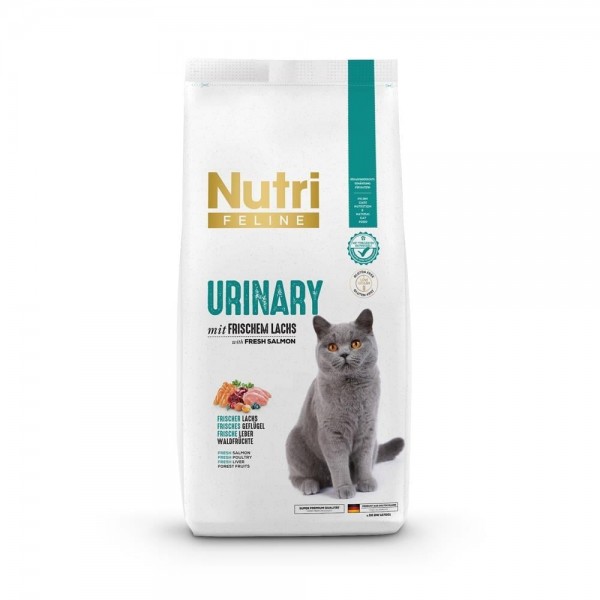 Nutri Feline Adult Urinary Idrar Sağlığı Somonlu Yetişkin Kedi Maması 10 Kg